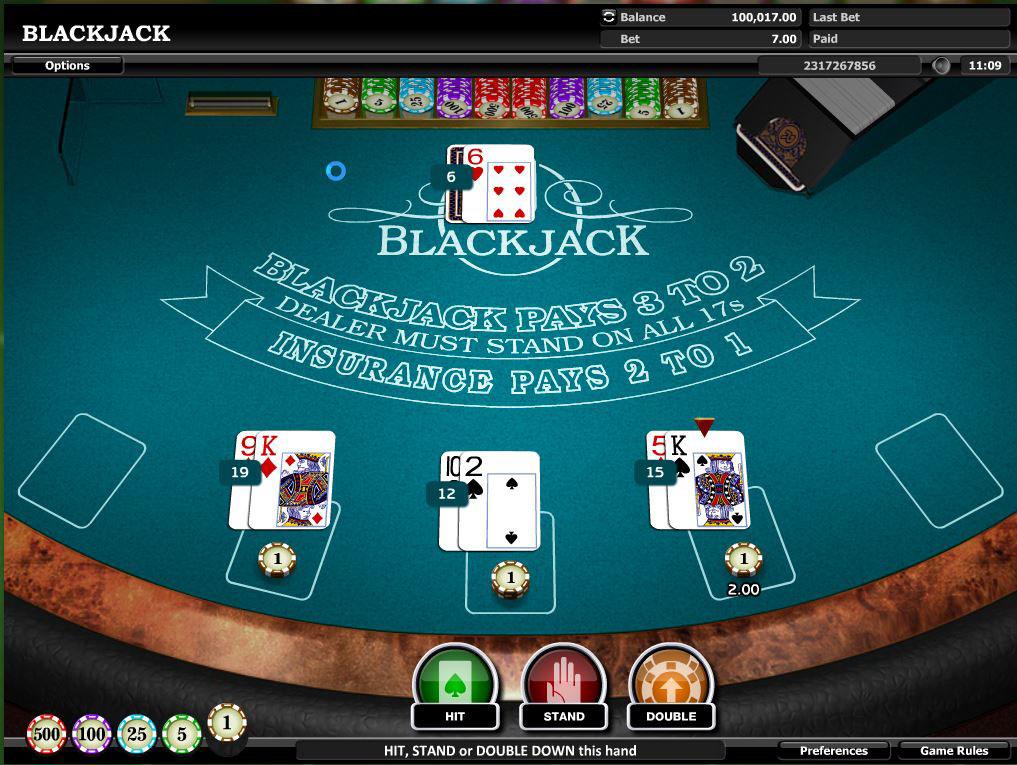 Free 21 blackjack games