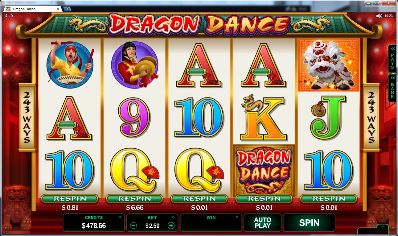 best slots on spin palace