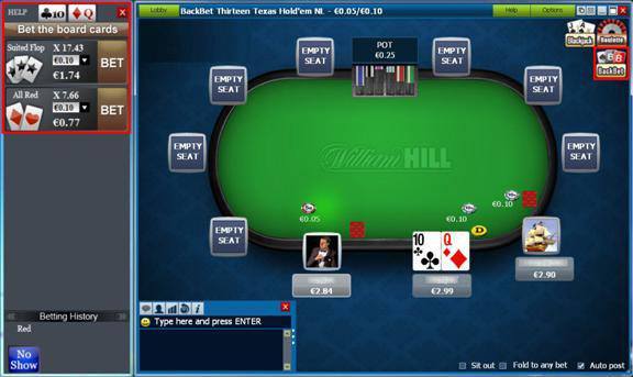 William hill online live casino