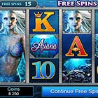 Ariana Game Free Spins at 7 Sultans