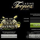 Casino Tropez login page