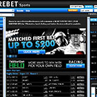 Centrebet homepage