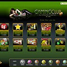 Gaming Club - 1st Casino Online on Tablet