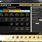 Loyalty points promotions board